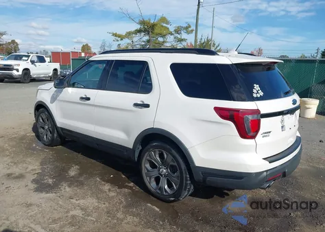 2018 Ford Explorer Sport from USA, damaged, VIN 1FM5K8GTXJGB85015